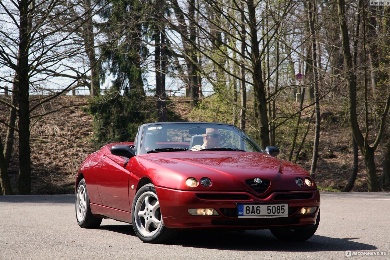 Alfa Romeo Spider 3.0 - 1996 - «Проехали 14000 км из Праги до  Антлантического океана в Португалии и обратно / 2008 год» | отзывы