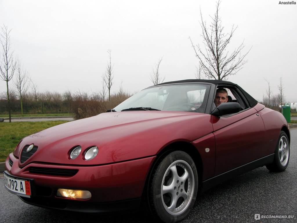 Alfa Romeo Spider 3.0 - 1996 - «Проехали 14000 км из Праги до  Антлантического океана в Португалии и обратно / 2008 год» | отзывы