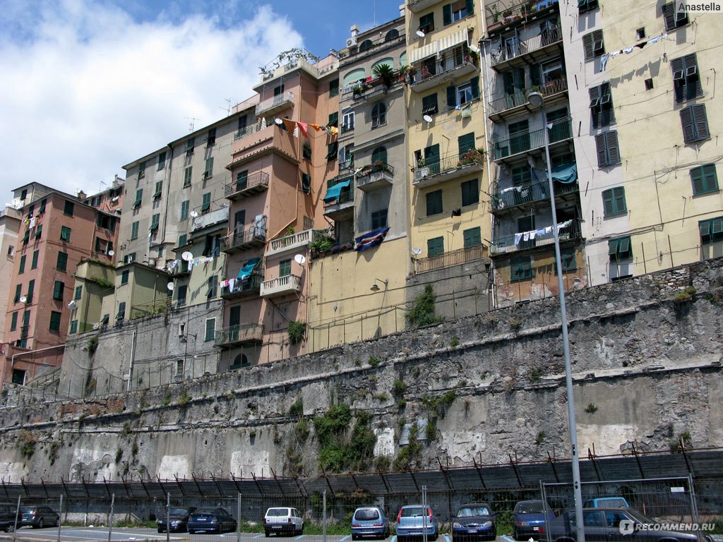 Италия. Генуя. / Italy. Genoa. / Italia. Genova. - «Великолепный город  контрастов - роскошь и простота» | отзывы