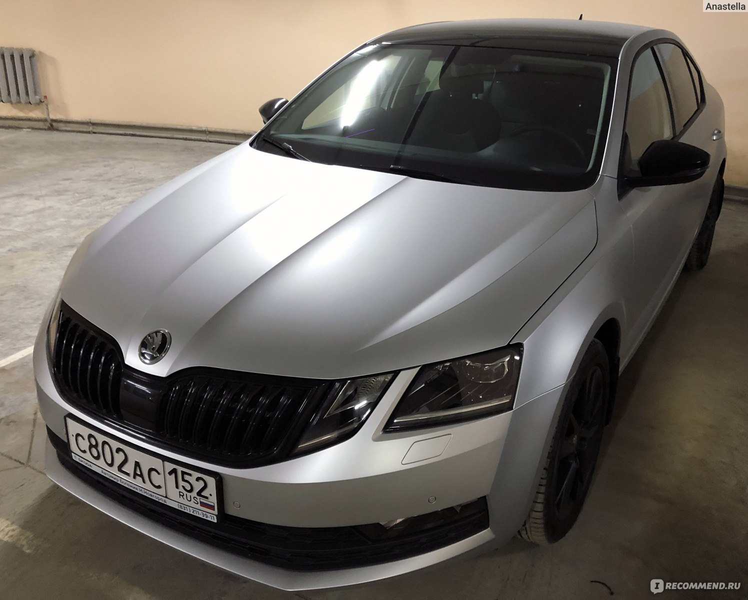 Skoda Octavia 2019 черная