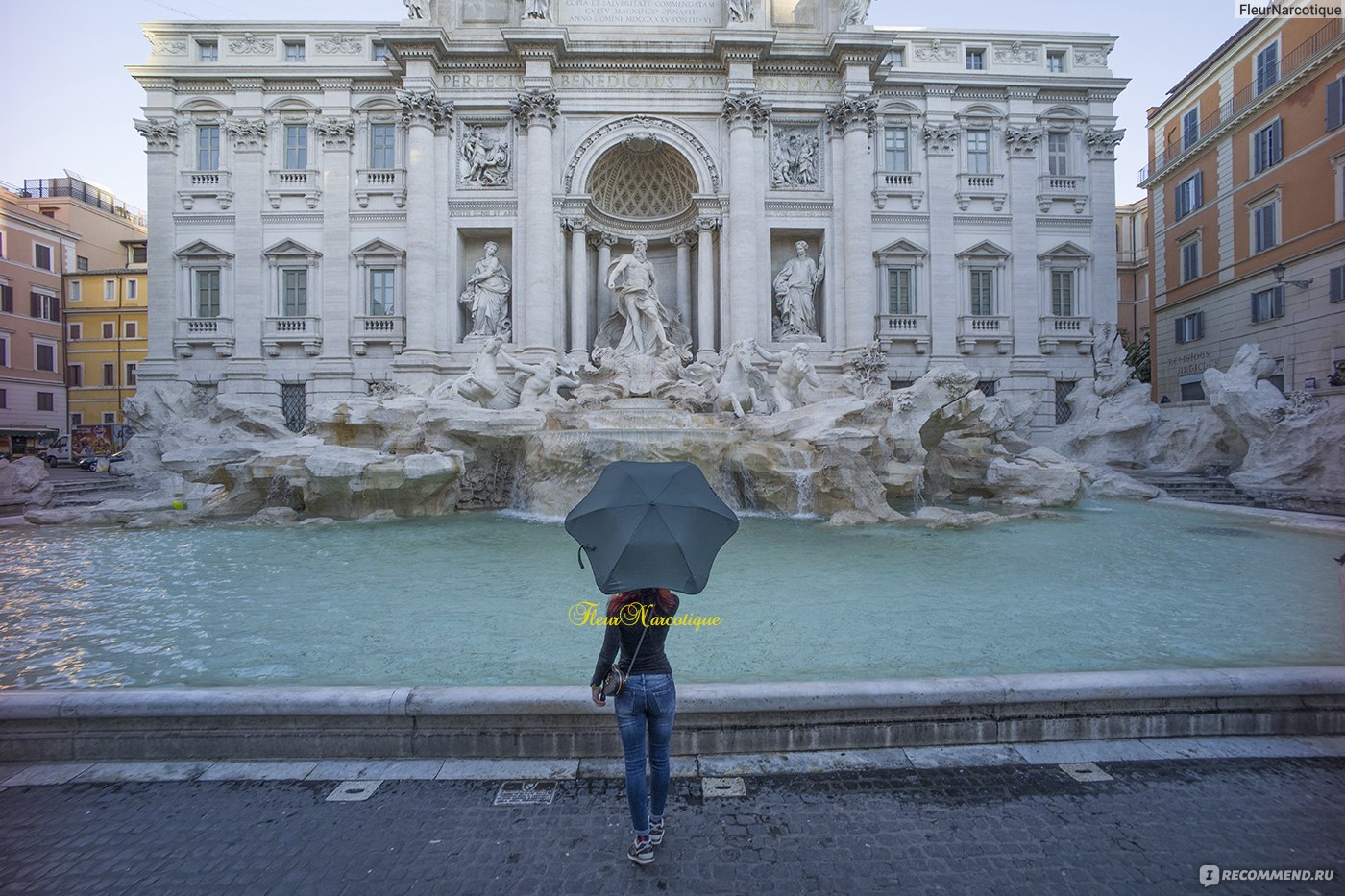 Италия. Рим. Фонтан Треви / Italy. Rome. Fontana di Trevi. - «Как  сфотографироваться у фонтана Треви без единого человека в кадре? Куда идут  выловленные из фонтана деньги? 💰 Какой штраф грозит за купание? ⛲️ » |  отзывы