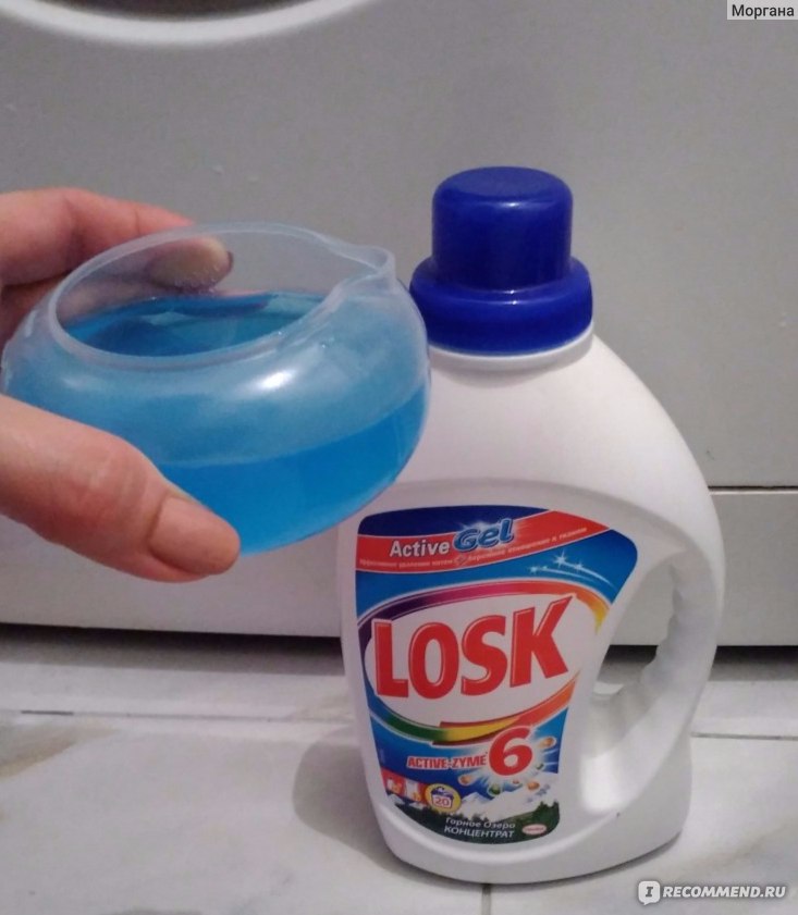 Жидкое средство для стирки Henkel LOSK, ЛОСК гель фото