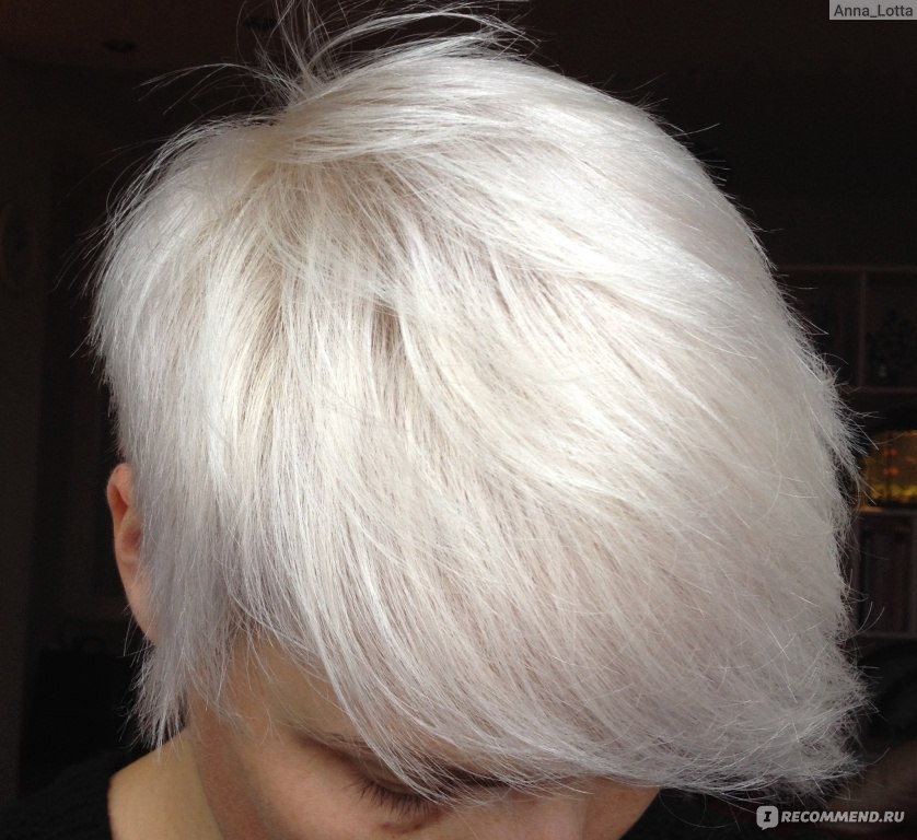 Профессиональная краска для волос серебристый блондин