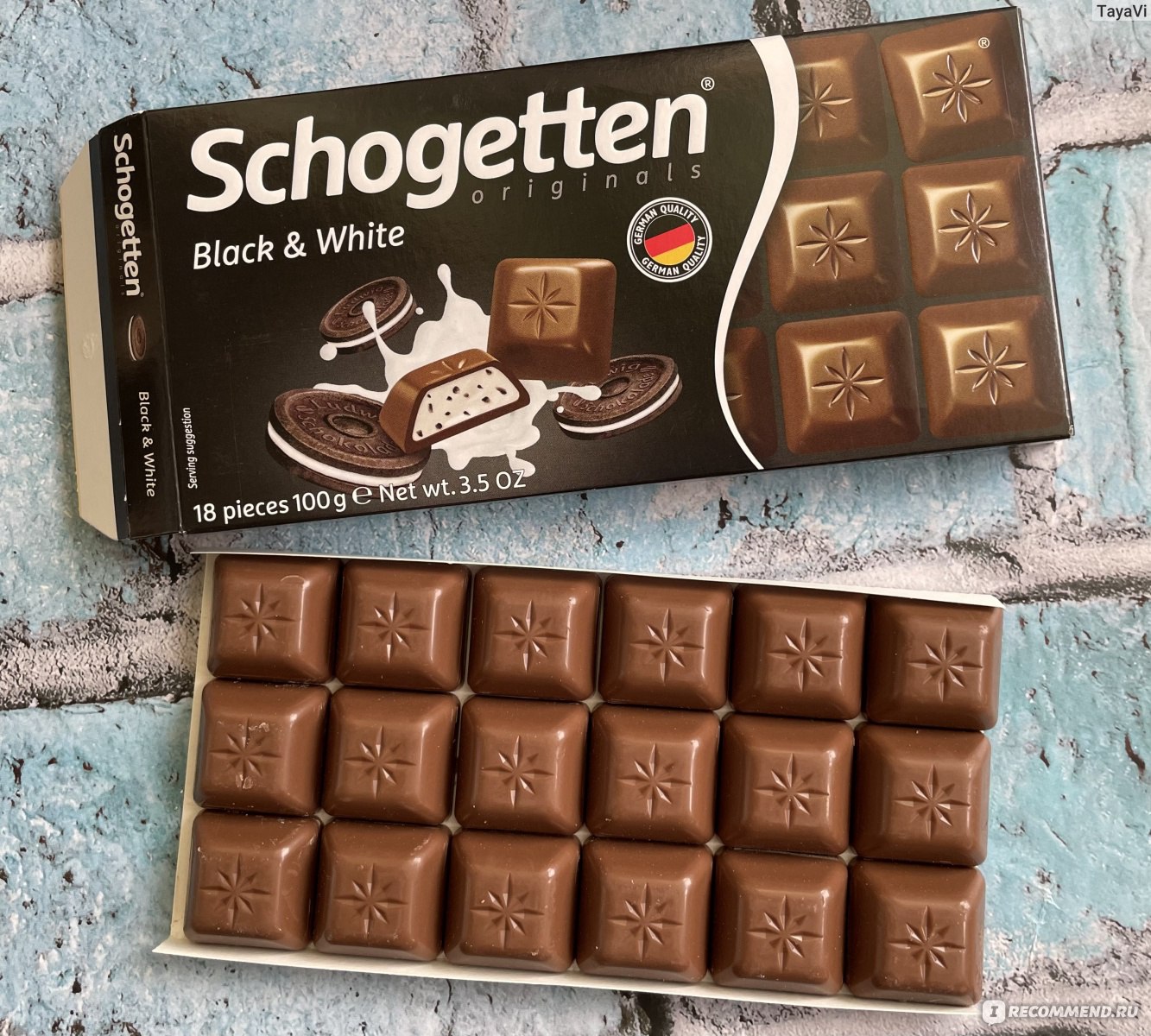немецкий шоколад schogetten фото