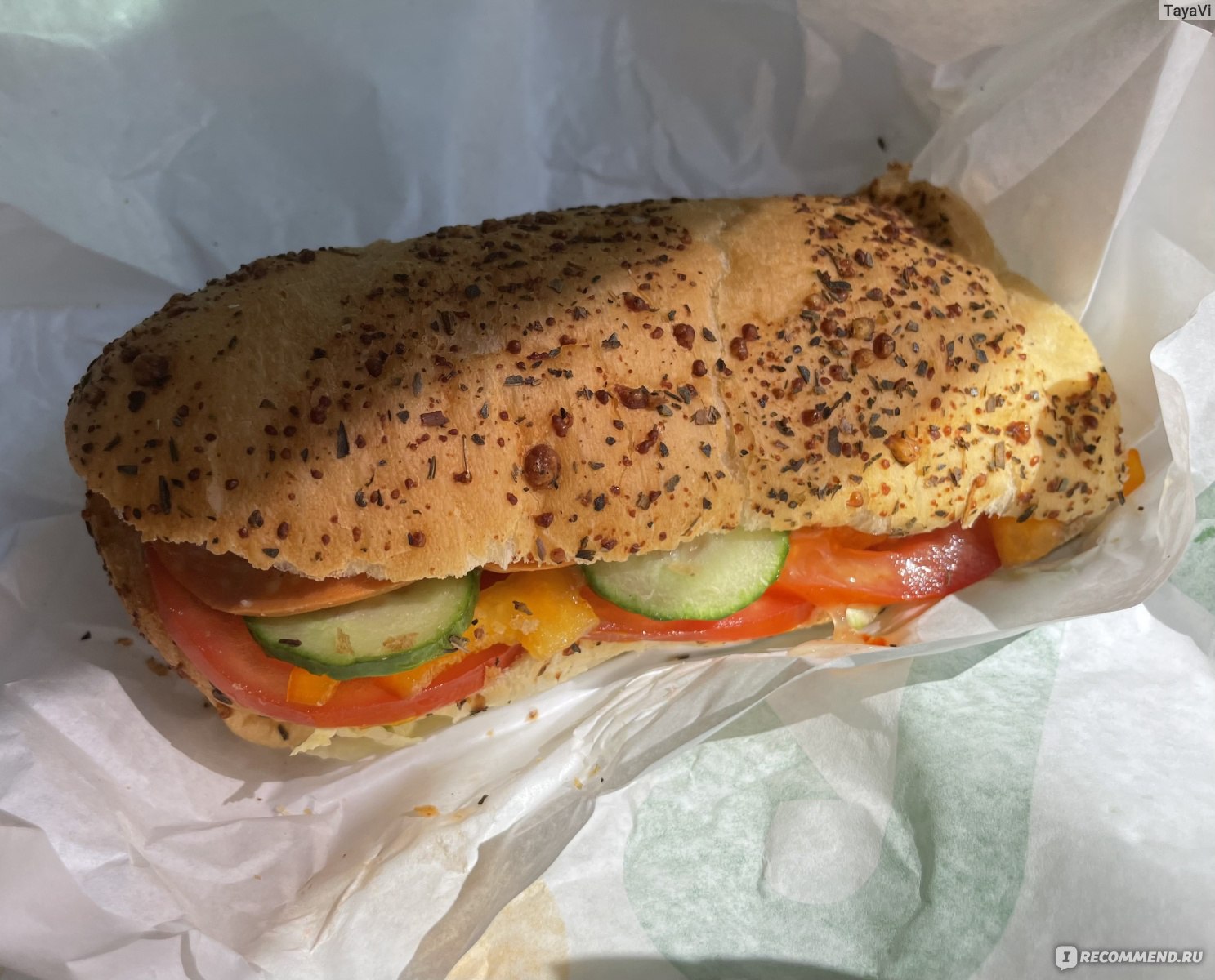 Subway, Сеть ресторанов быстрого питания - «Место где можно съесть вкусный  сэндвич, но больше здесь по сути ничего такого и нет» | отзывы