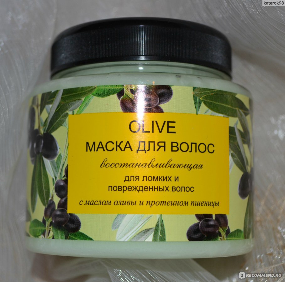 Греческая маска для волос с оливковым маслом