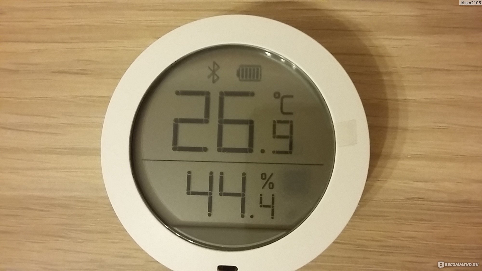 Цифровой термометр-гигрометр Xiaomi Mijia Bluetooth Temperature Humidity  Monitor Sensor LCD - «Термометр-гигрометр Xiaomi - домашний климат под  контролем » | отзывы