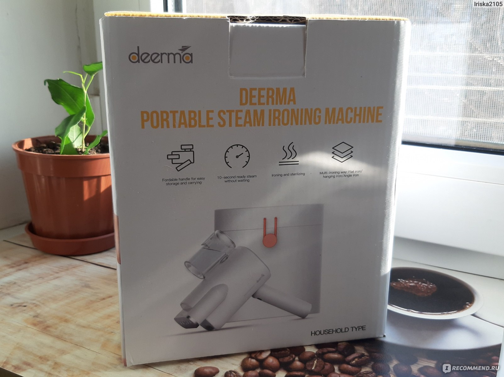 отпариватель deerma portable steam ironing machine dem hs007 отзывы фото 70