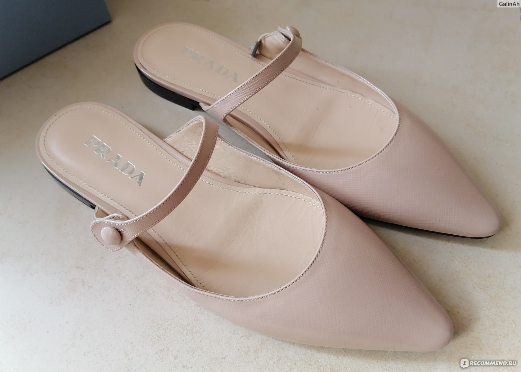 prada calzature donna mules