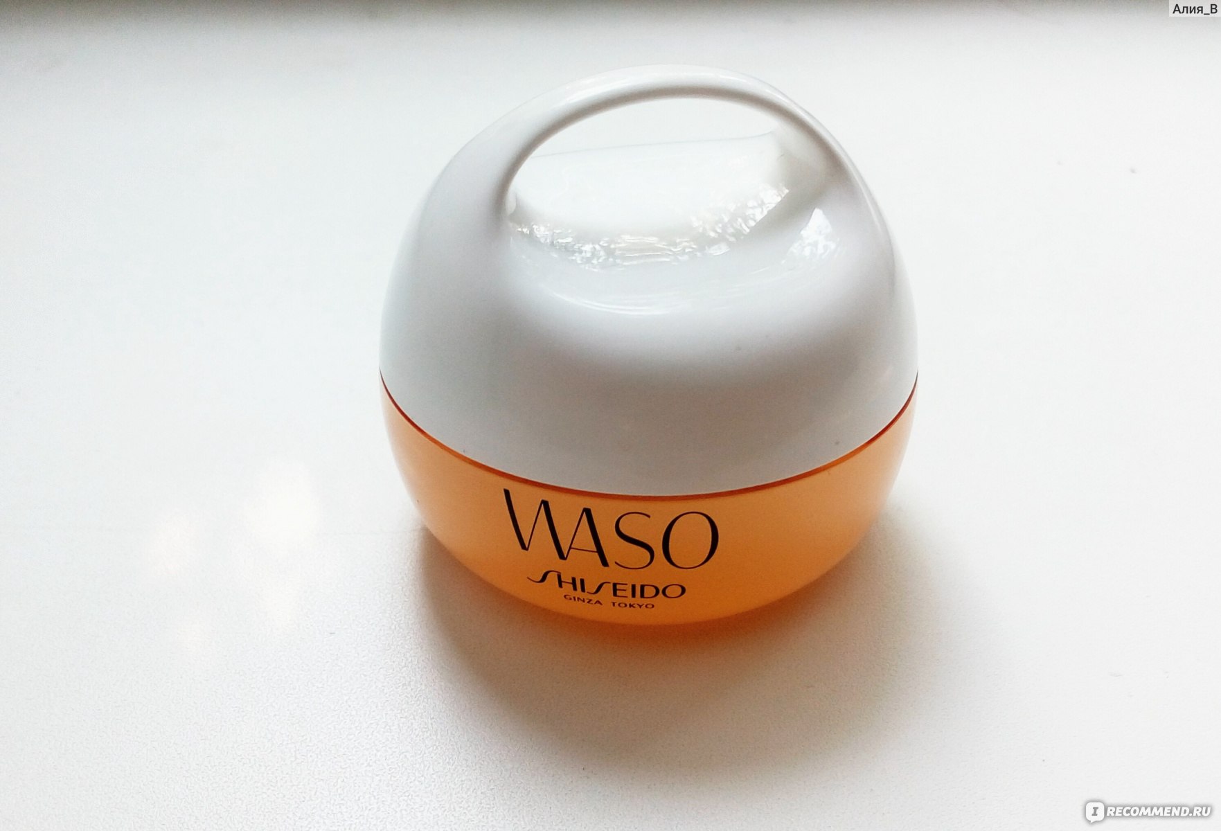 Крем shiseido waso. Waso мега-увлажняющий крем. Крем шисейдо Васо для лица. Shiseido Waso увлажняющий крем.