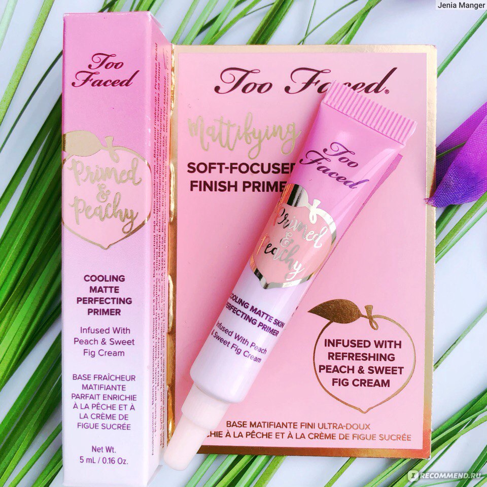 Праймер Too Faced PRIMED & PEACHY. 