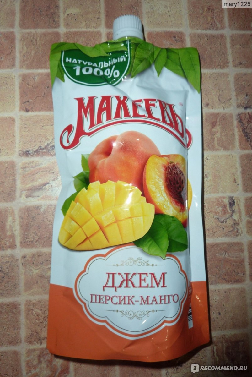 Махеев джем персик манго