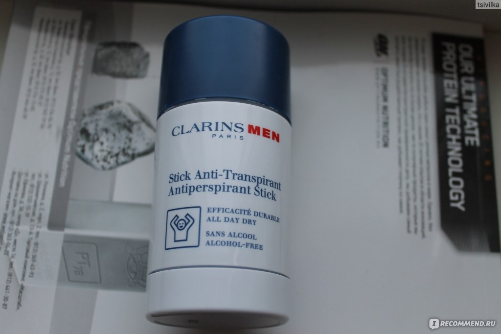 Дезодорант-антиперспирант Clarins MEN Antiperspirant Stick - «Купить ...