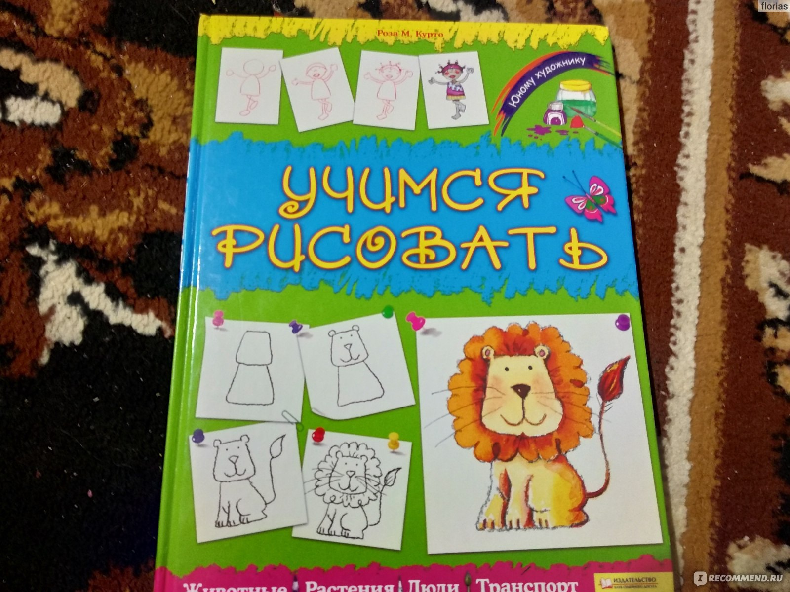 Учимся рисовать. Роза М. Курто - «Увлекательно и полезно. Поможет научить  ребенка делать первые шаги в рисовании.» | отзывы