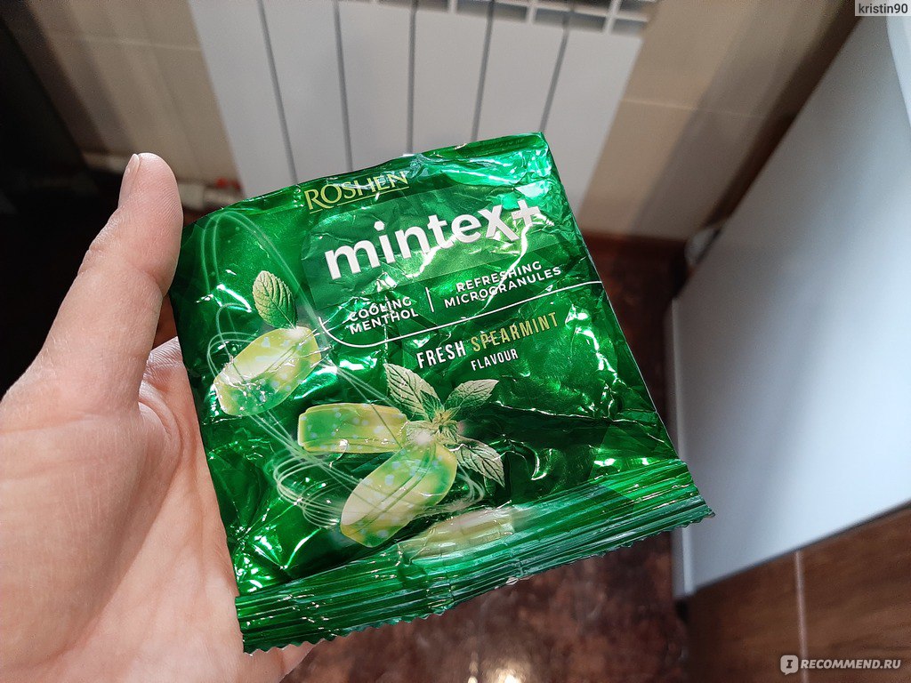 Roshen MINTEX Mint Р»РµРґРµРЅС†С‹