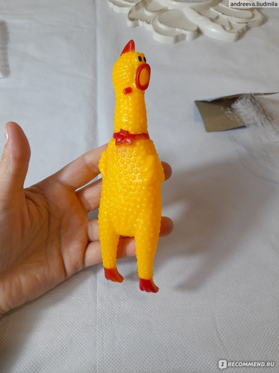 Игрушка - антистресс Chrilling Chicken Кричащая курица - «Яркая игрушка ...
