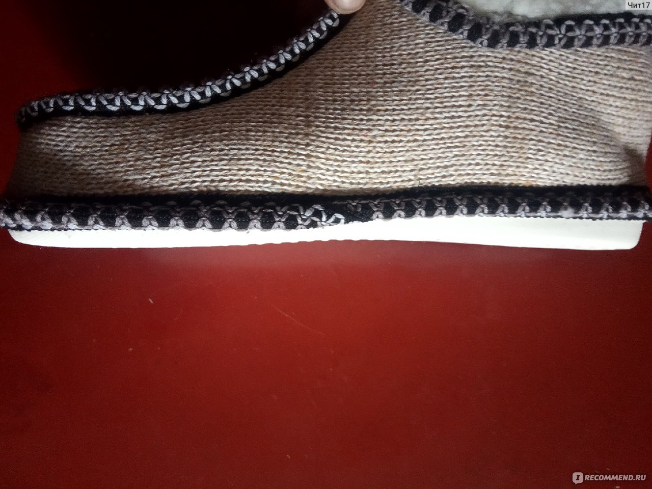 Домашняя обувь Smile of milady Чуни женские/Теплые домашние тапочки. фото