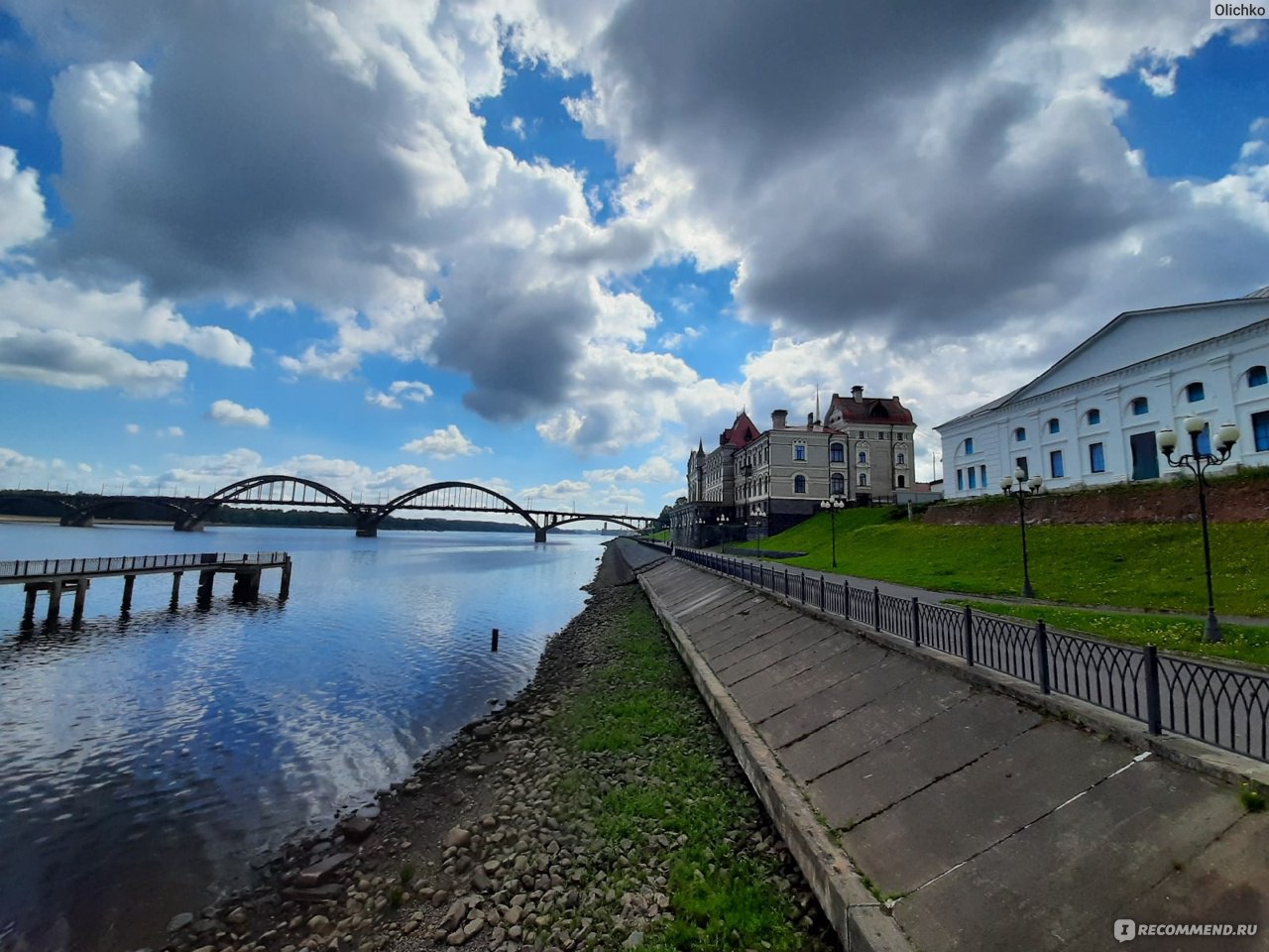 Волга в Рыбинске