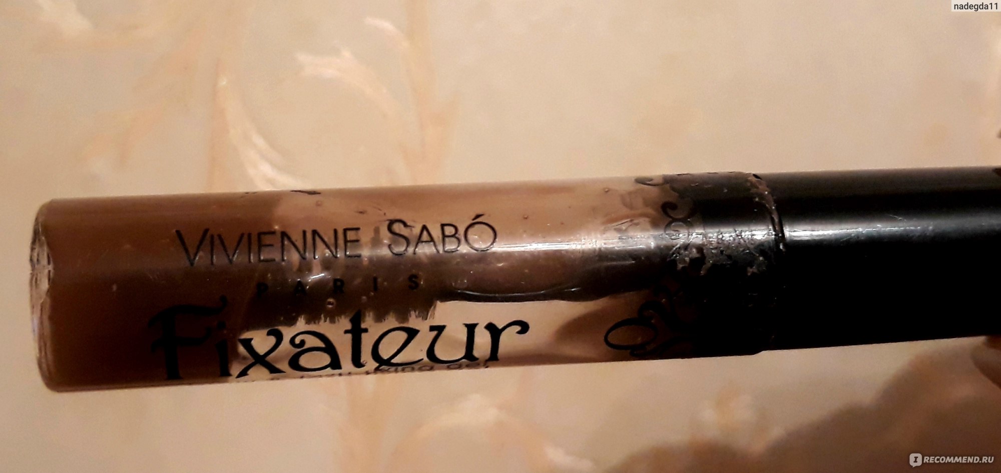 Гель для бровей и ресниц Vivienne sabo Fixateur Прозрачный Фиксирующий ...