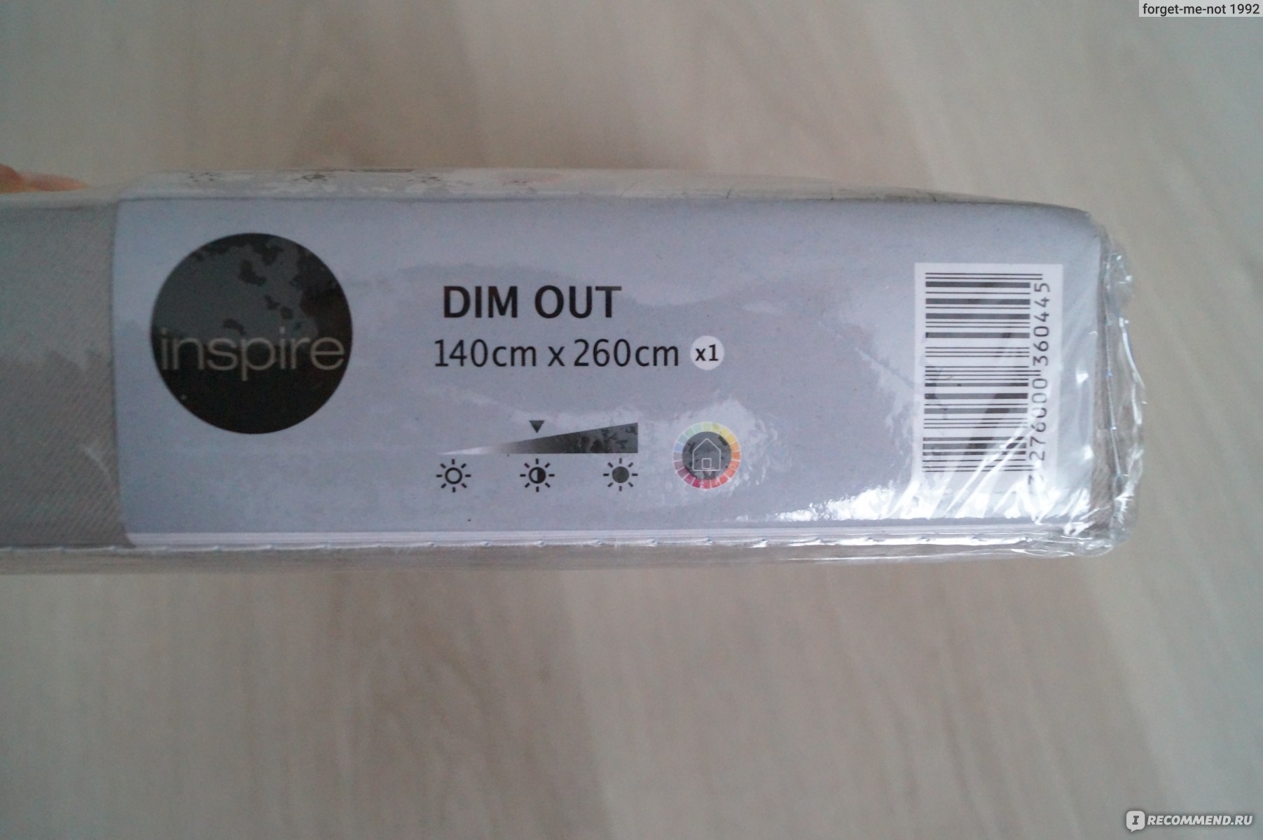 Шторы INSPIRE Dim Out 140x260 cм фото