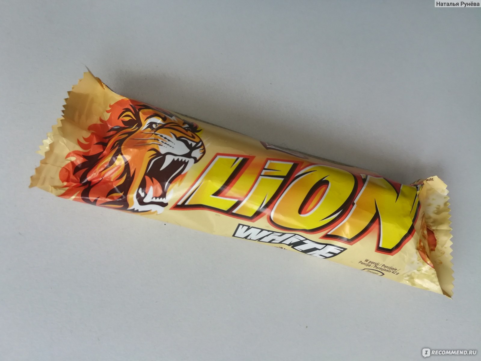 Батончик Nestle Lion Caramel 42гр