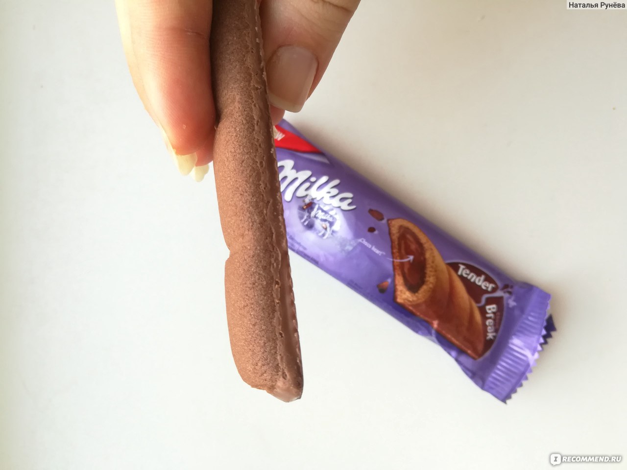 Батончики Milka Tender Break - «Невероятно вкусный шоко-батончик от ...