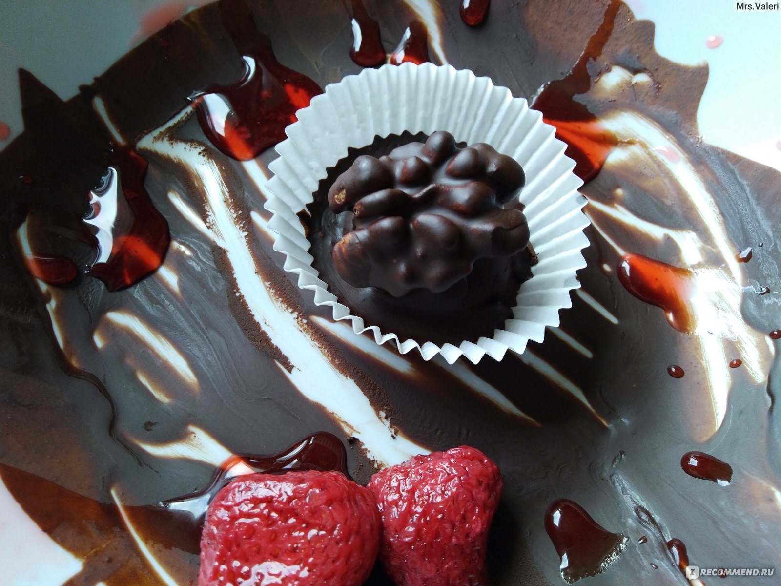 Конфеты Инжир в шоколаде с орехами, ликером сделанные своими руками