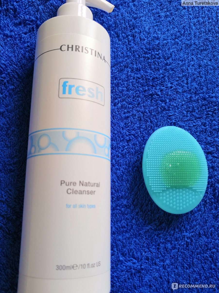 Christina pure natural cleanser. Christina Fresh очищающий гель. Fresh Pure & natural Cleanser.