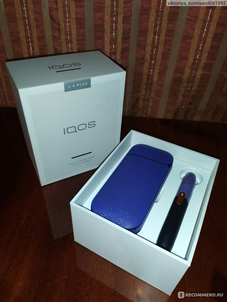 Электронная сигарета IQOS 2.4 Plus - «7 месяцев курю IQOS. 10 лет курила  сигареты. Теперь не переношу их запах!» | отзывы