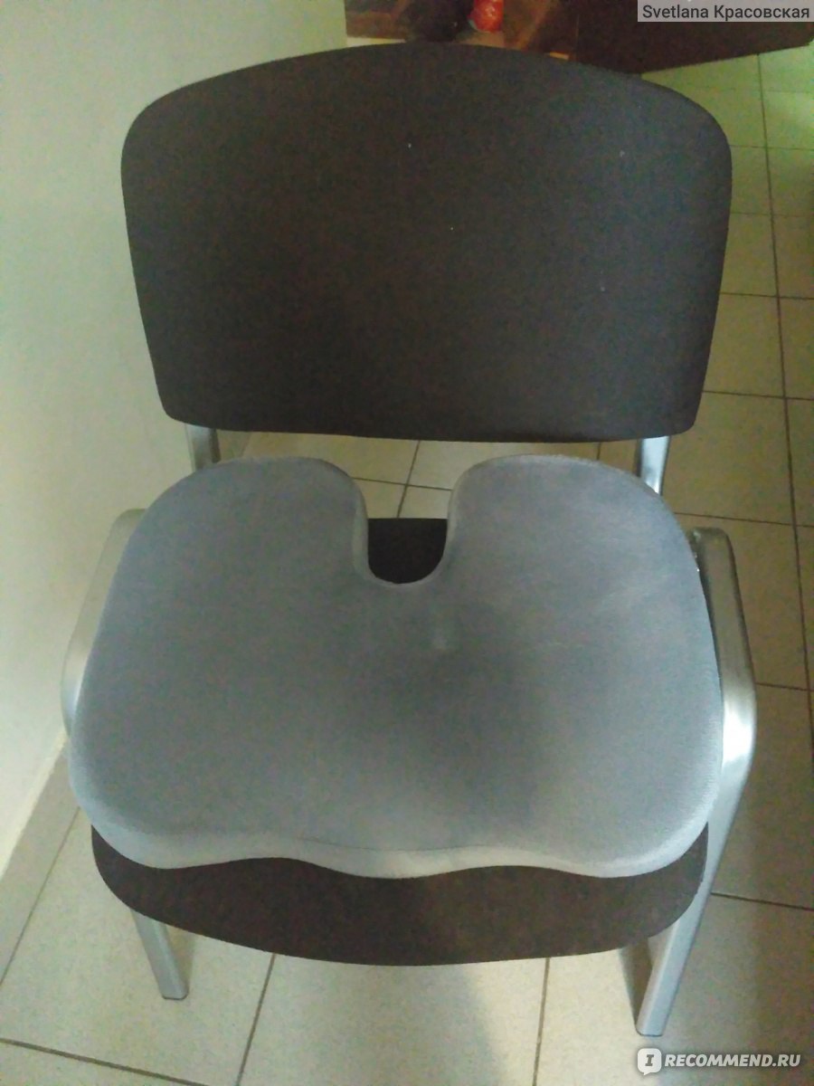 Ортопедическая подушка-накладка на стул