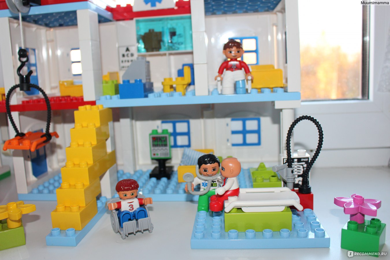 Lego Duplo LEGO: Большая городская больница 5795 - «LEGO DUPLO 