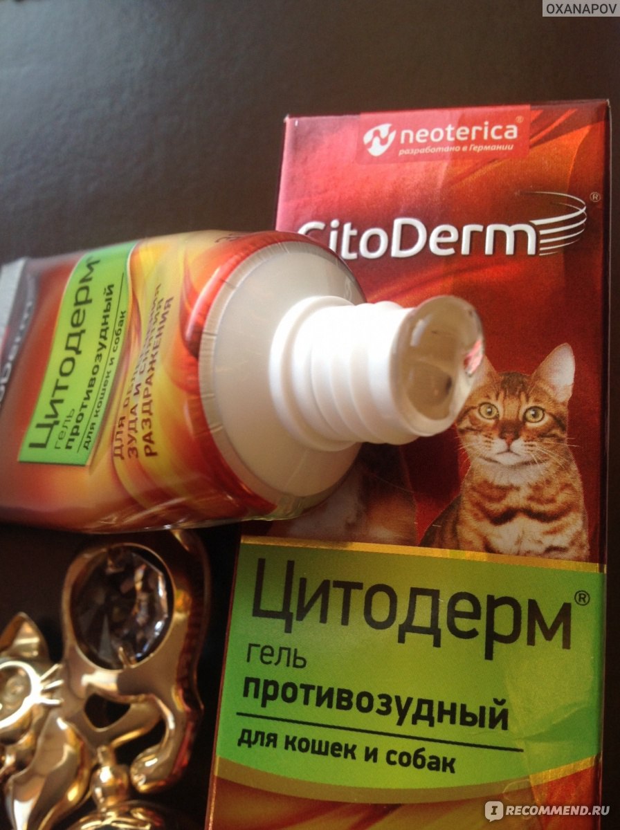 Дермато­логические препараты для кошек