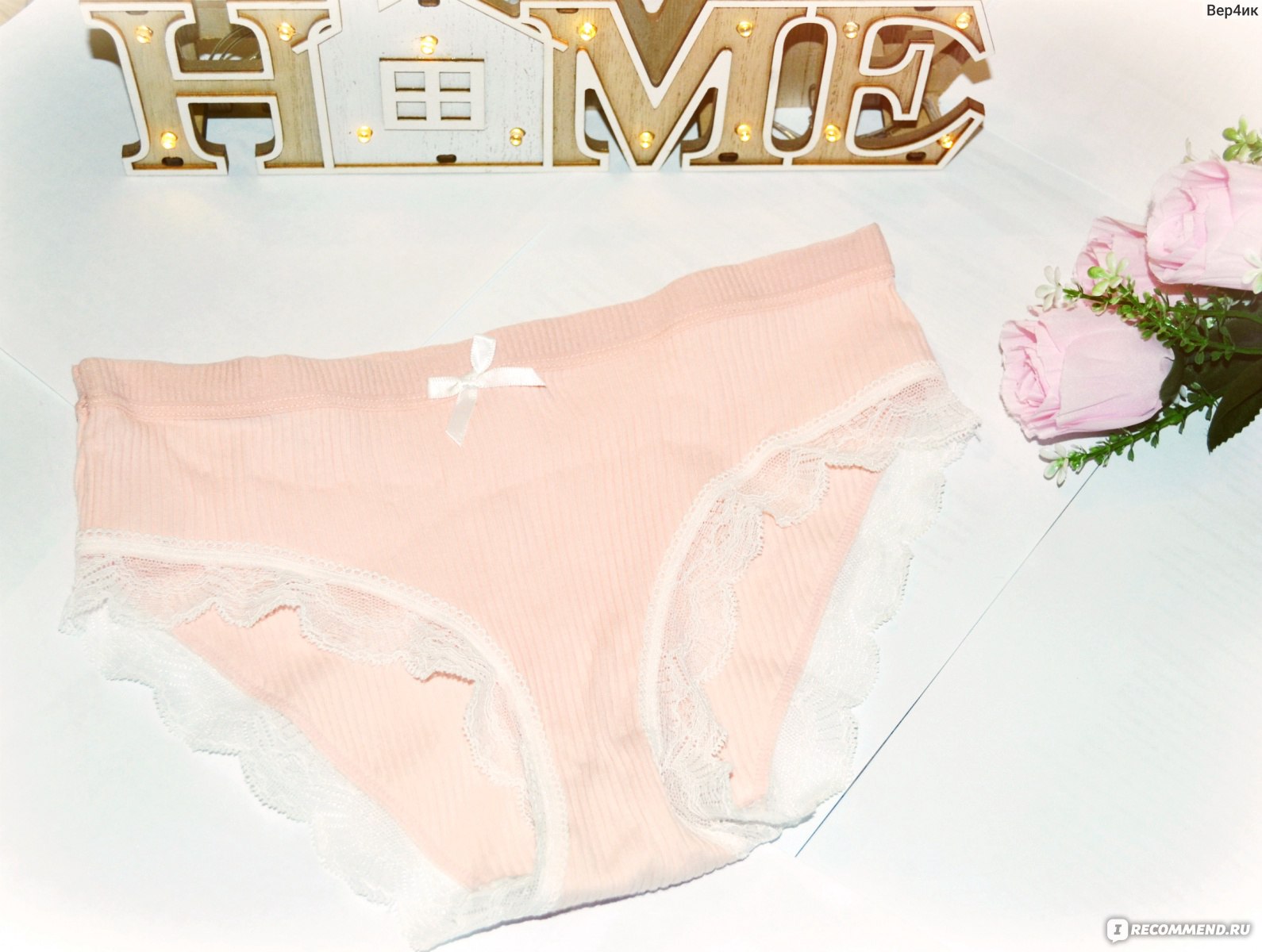 Комплект трусы и бюстгальтер Aliexpress Set with bra for teenage girls; Set  of underwear for teenage girls; Underwear for teenage girls - «Села писать  отзыв и наконец поняла причину, почему эти трусишки