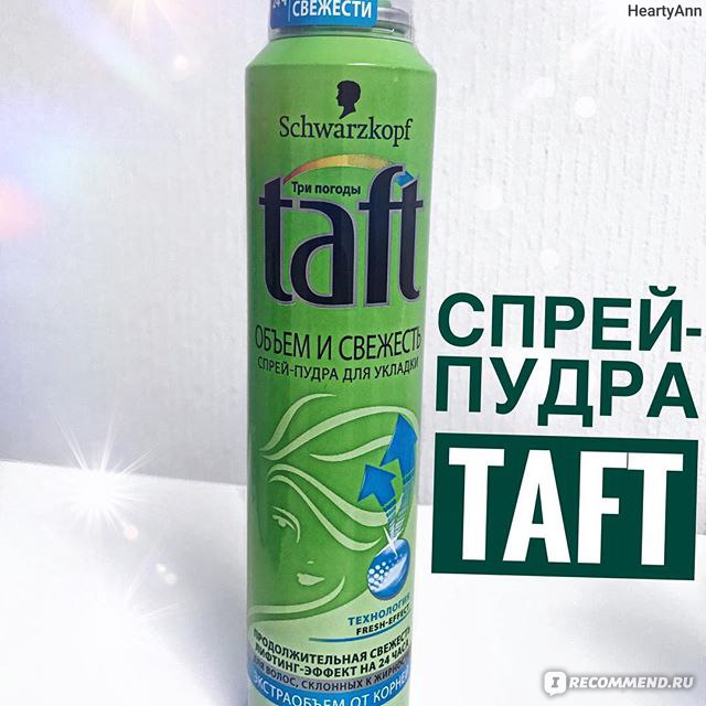 Спрей пудра для волос тафт что это