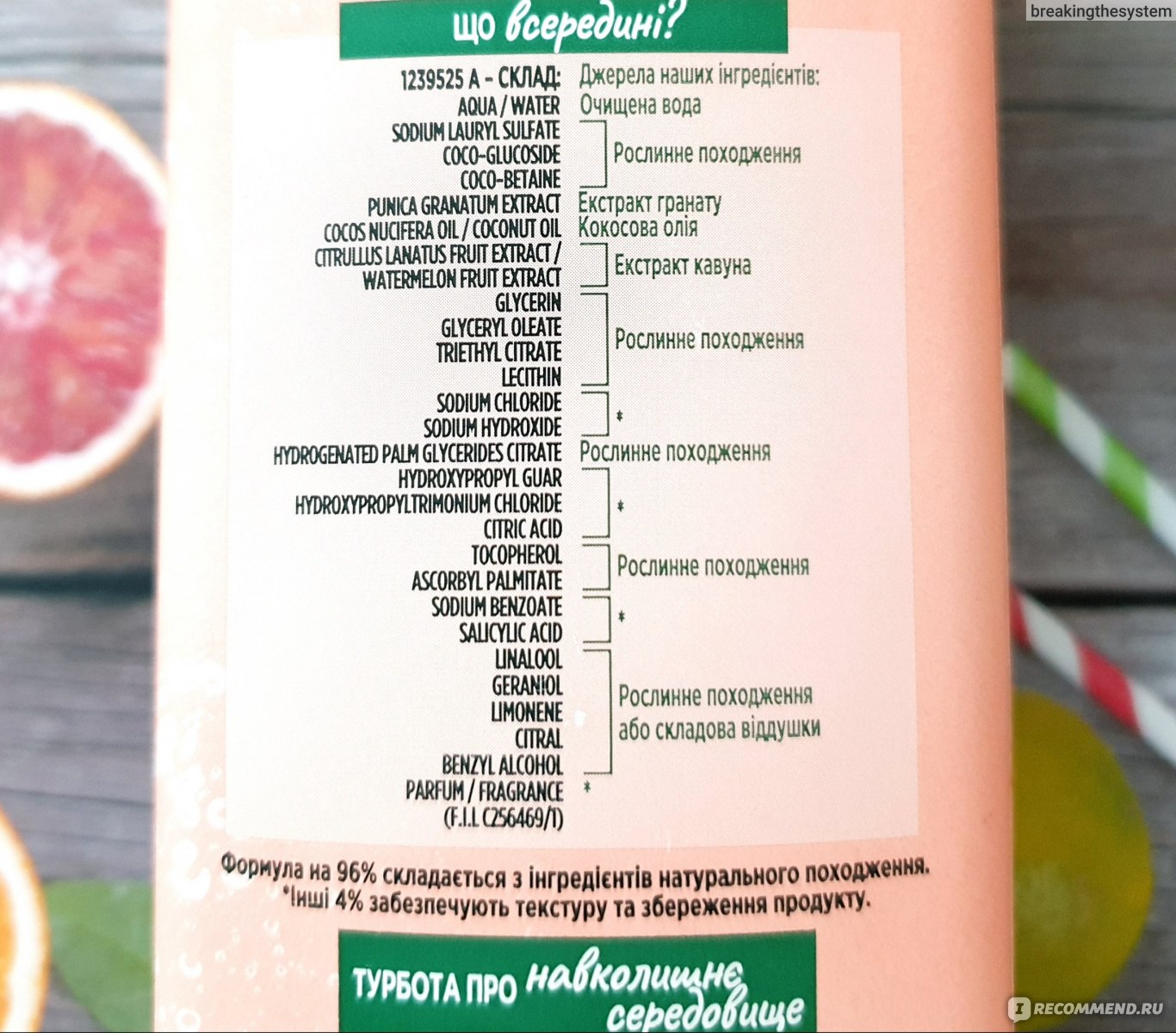 Шампунь Garnier Fructis SuperFood Арбуз Объем для тонких волос - «🍉  НОВИНКА! Подъехал АРБУЗНЫЙ суперфуд для ваших волос! 🍉 Натуральная  шампунька с ароматом арбузной жвачки и первоклассным эффектом на волосах.  Они блестящие