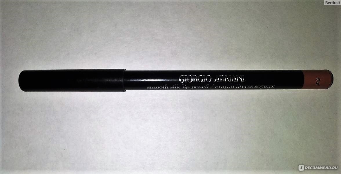 Карандаш для губ Giorgio Armani Smooth Silk Lip Pencil / Crayon Levres  Soyeux - «Карандаши для губ Giorgio Armani Smooth Silk Lip Pencil (№11 и  №2)» | отзывы