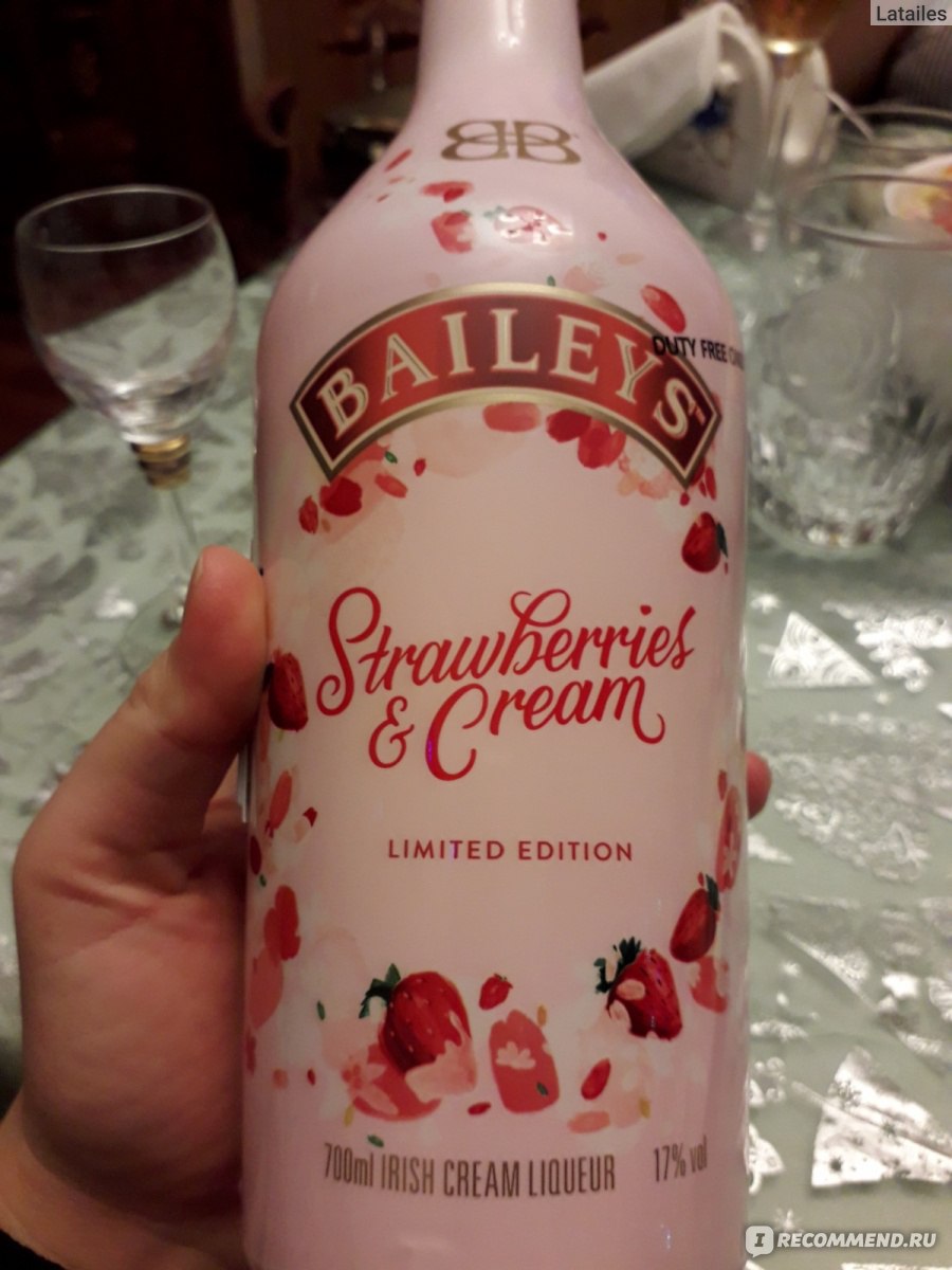 Ликер Baileys Strawberries Cream