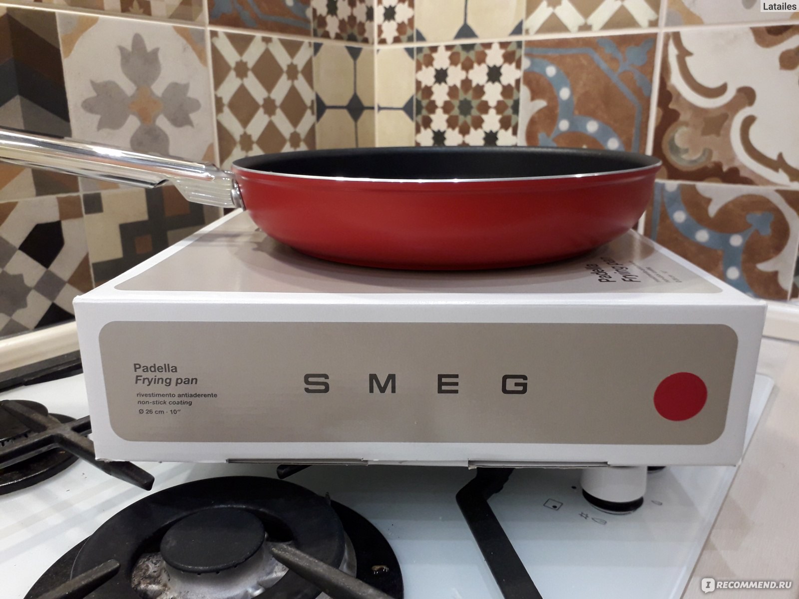 Padella antiaderente Smeg CKFF2601RDM