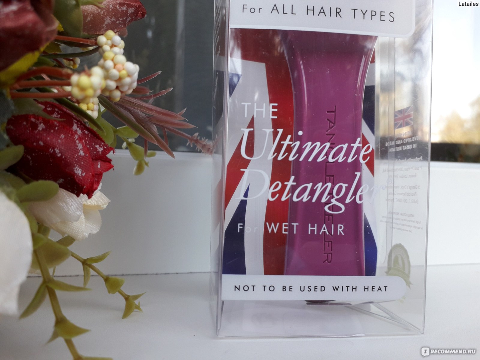 Расческа для волос TANGLE TEEZER the ultimate detangler - «С ней я забыла о  проблемах при расчесывании мокрых волос. Она для меня идеальная! Расскажу о  том, как странно она ведет себя на