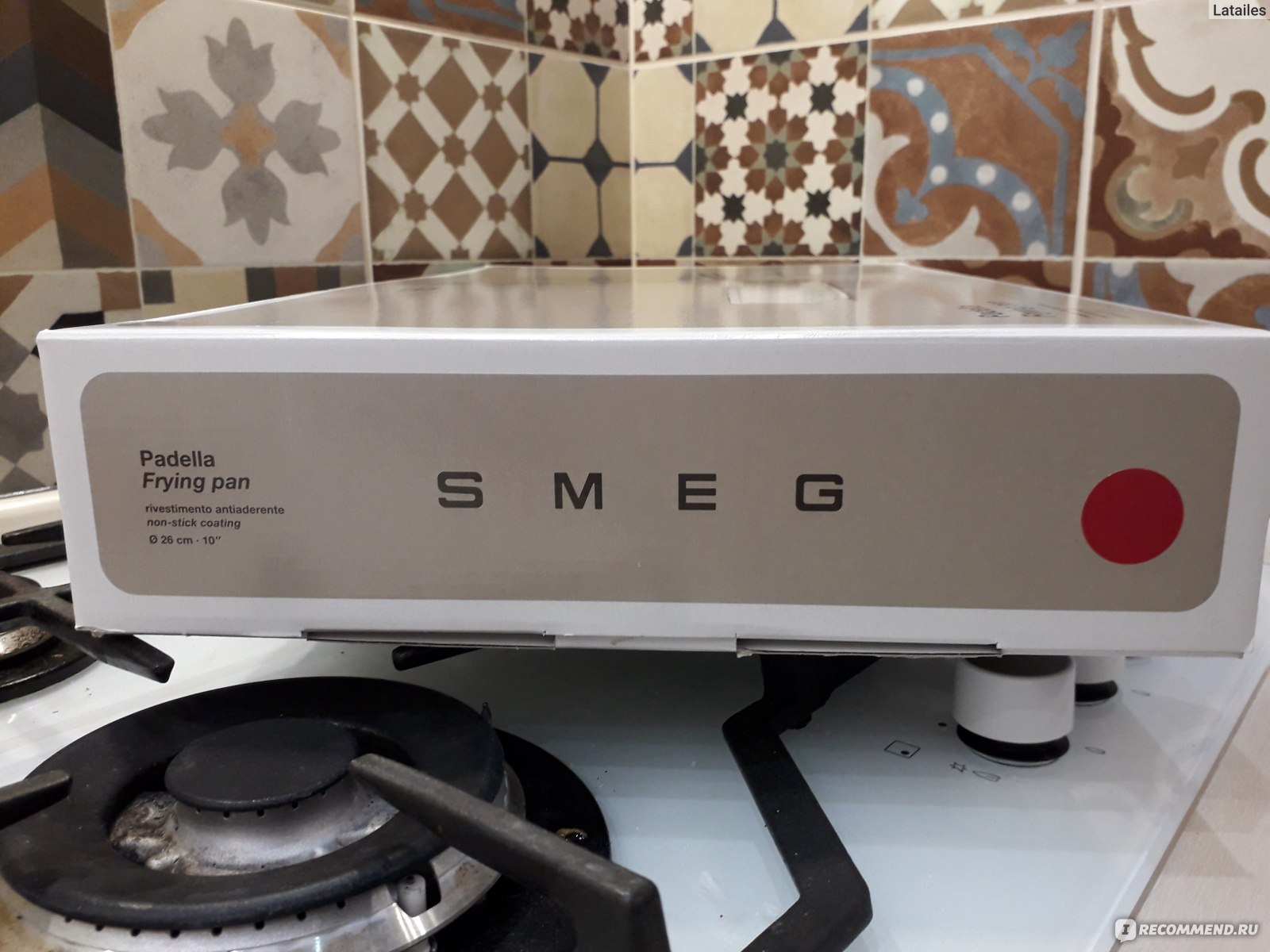 Padella antiaderente Smeg CKFF2601RDM