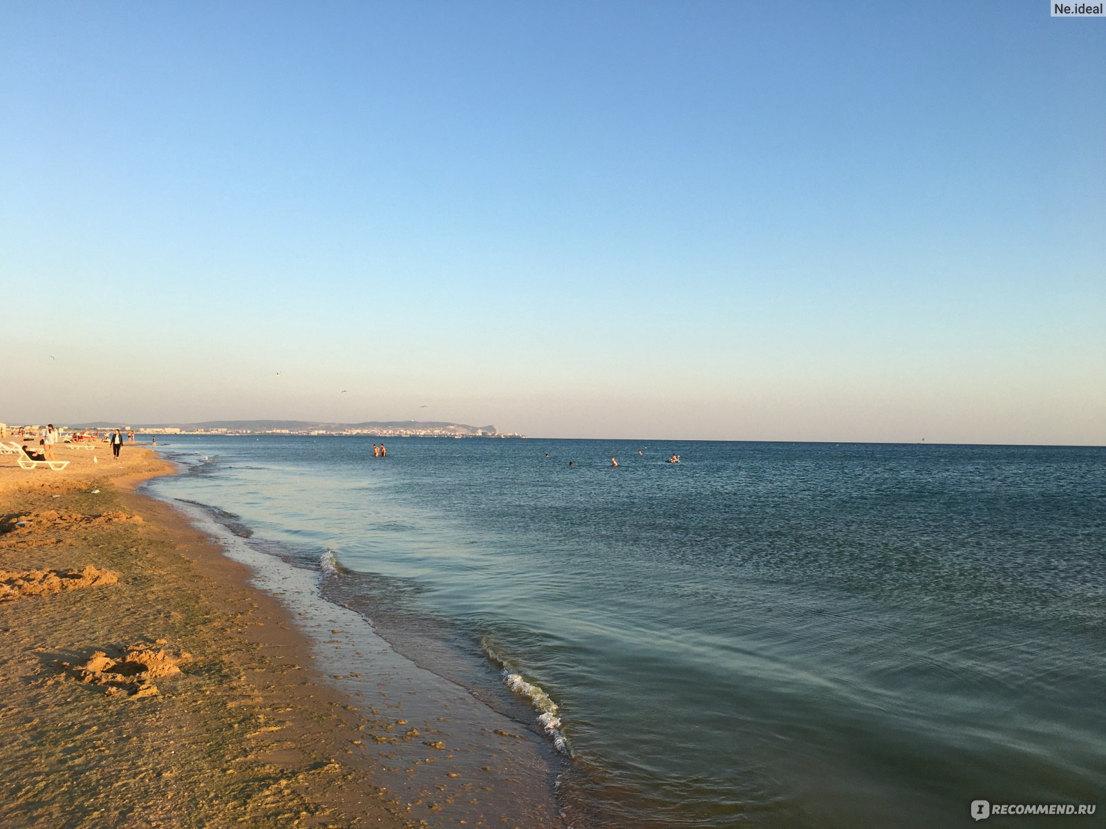 море в витязево в августе