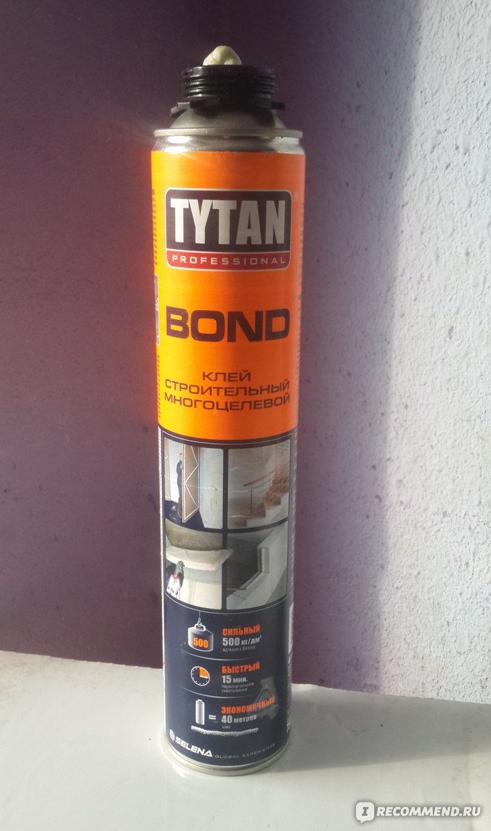 Строительный многоцелевой клей TYTAN BOND STRAW - «Универсальный клей ...