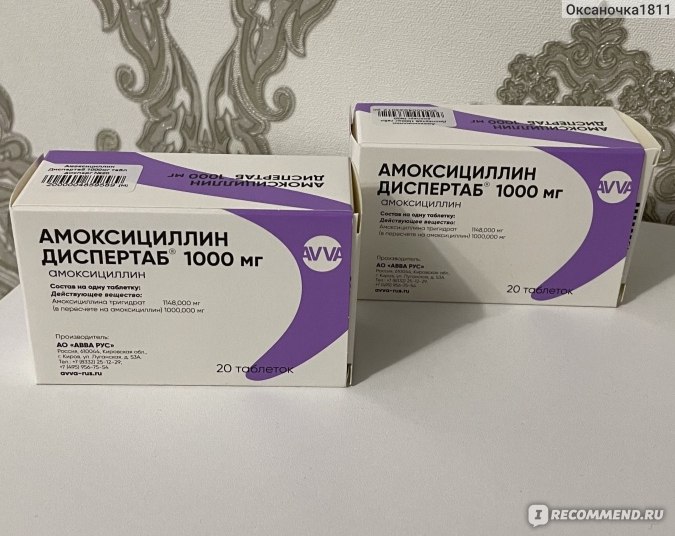 Антибиотик АВВА РУС Амоксициллин Диспертаб - «Проходила эрадикацию .