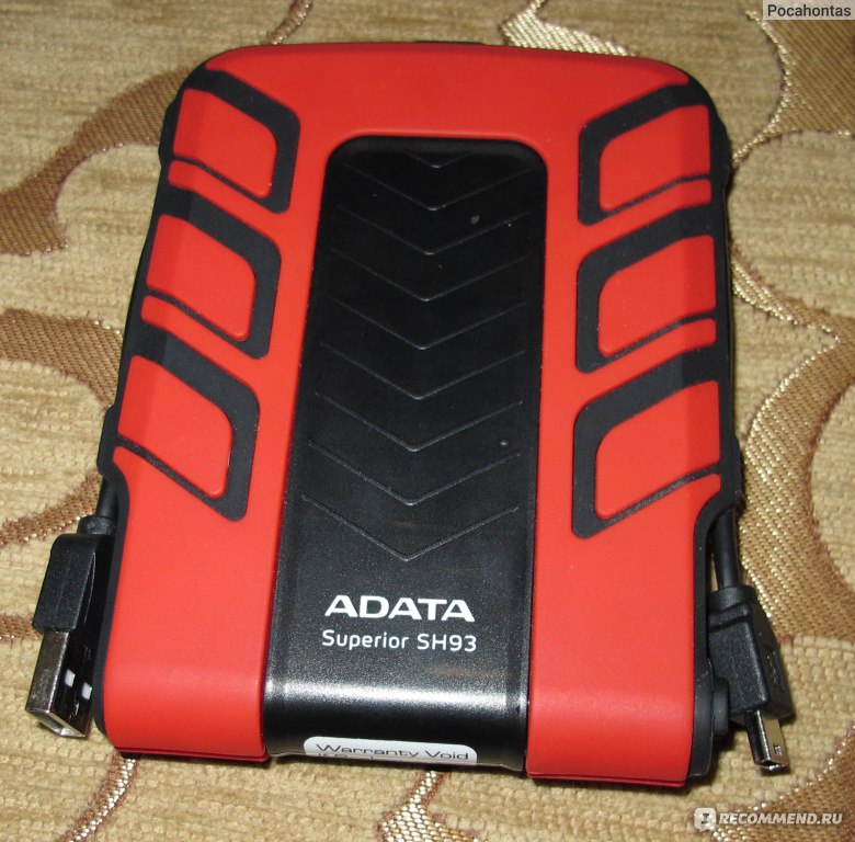 Внешний HDD A-Data ADATA superior SH93 - «надежный накопитель большого ...