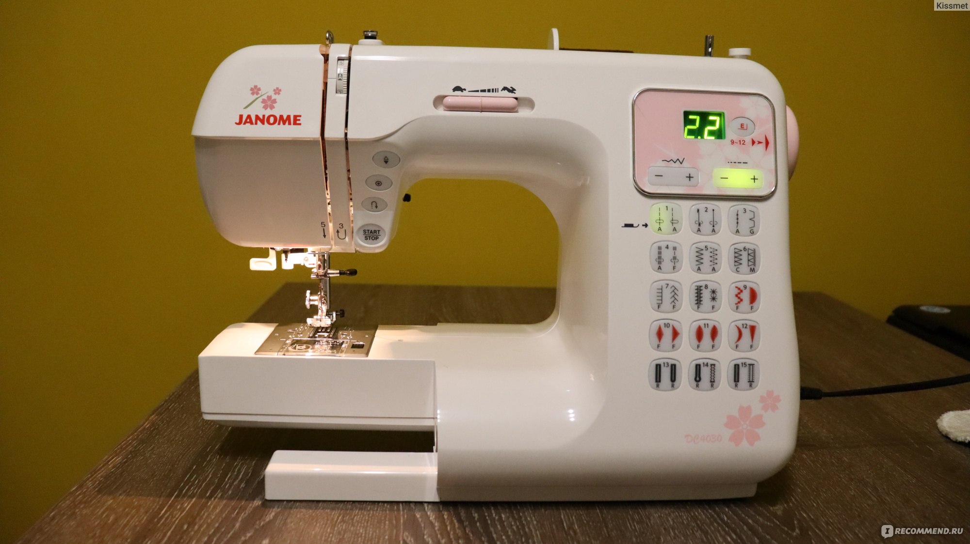 Швейная машина Janome DC 4030 - «Отличная машинка для домашнего  использования» | отзывы