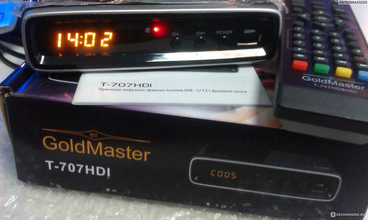 Goldmaster t 707hd схема