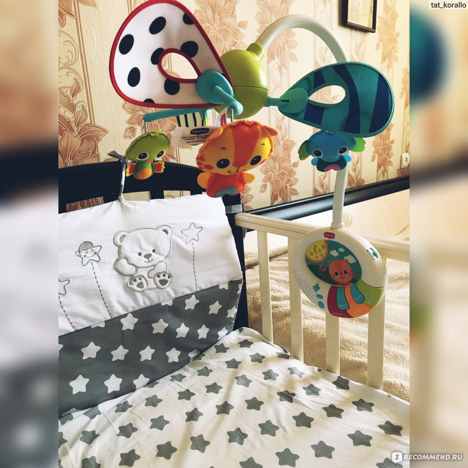 Мобиль в кроватку Tiny Love Найди меня, я спрятался - «Яркий и ...