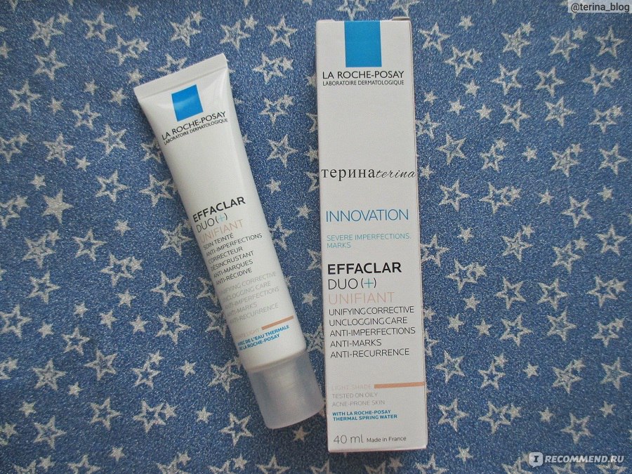 La roche posay effaclar unifant. Effaclar Duo или Duo+Unifant. Эфаклар дуо тонирующий. Средство для маскировки прыщей.