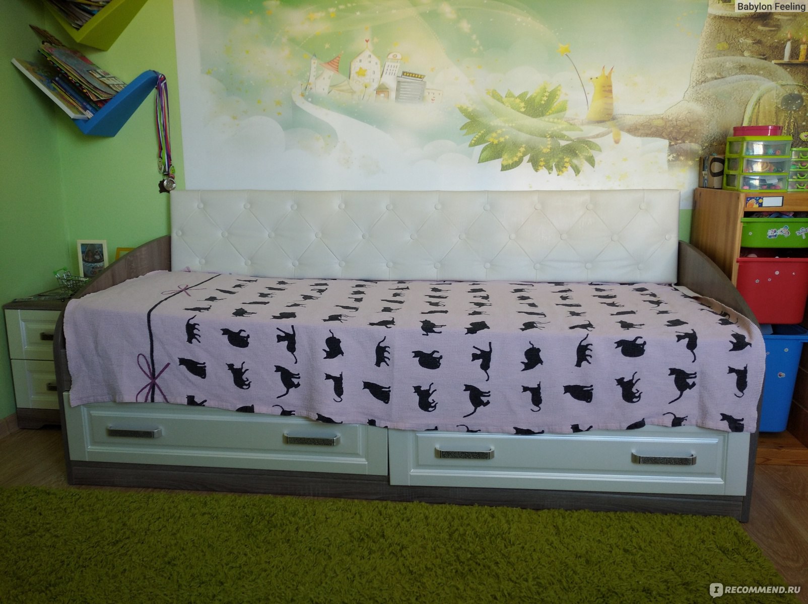 Трия мебель детская кровать прованс