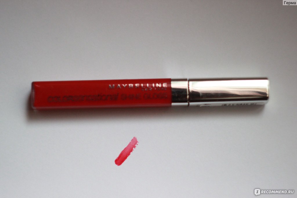 maybelline color sensational shine gloss